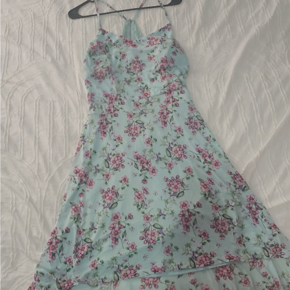 Floral Spaghetti Strap Dress